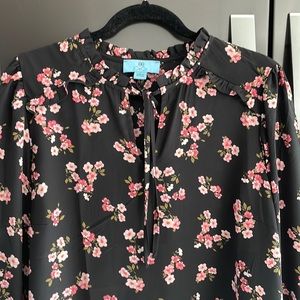Pretty blouse, never got to it during summer!